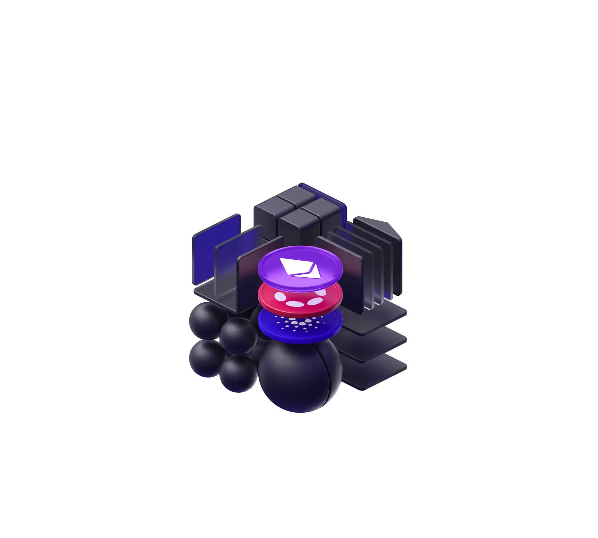 Scrolled Coins Scene