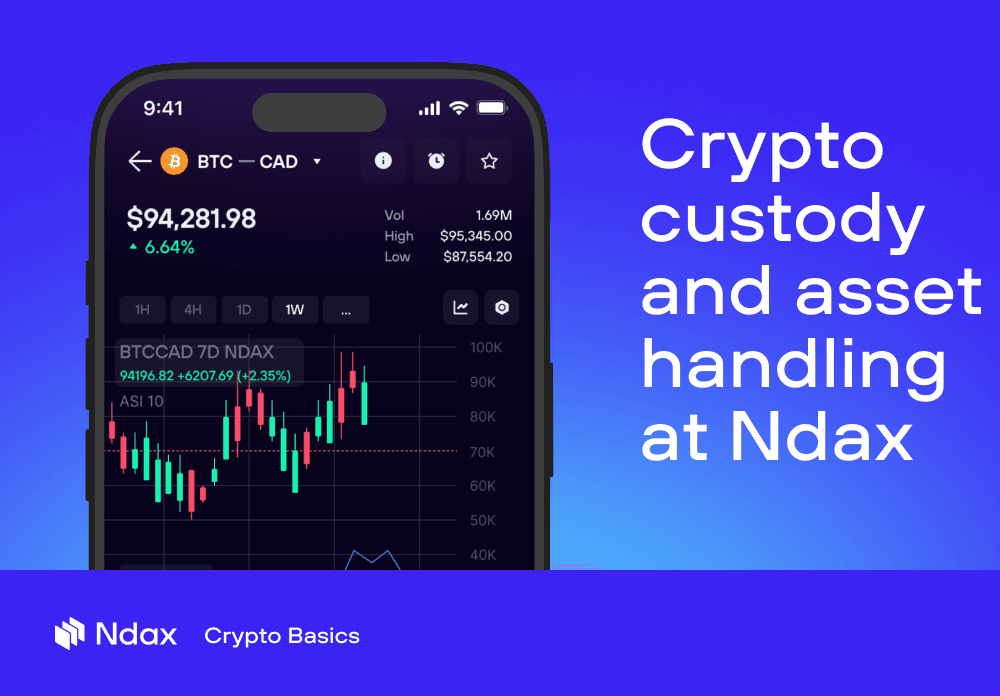 Crypto custody and asset handling at Ndax 
