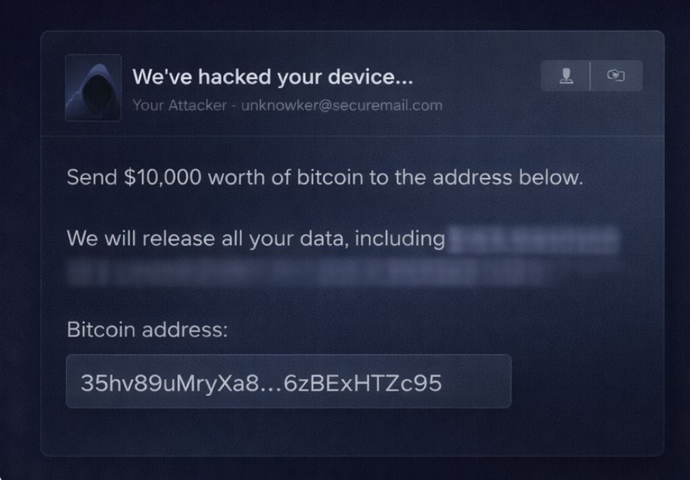 Blackmail Emails