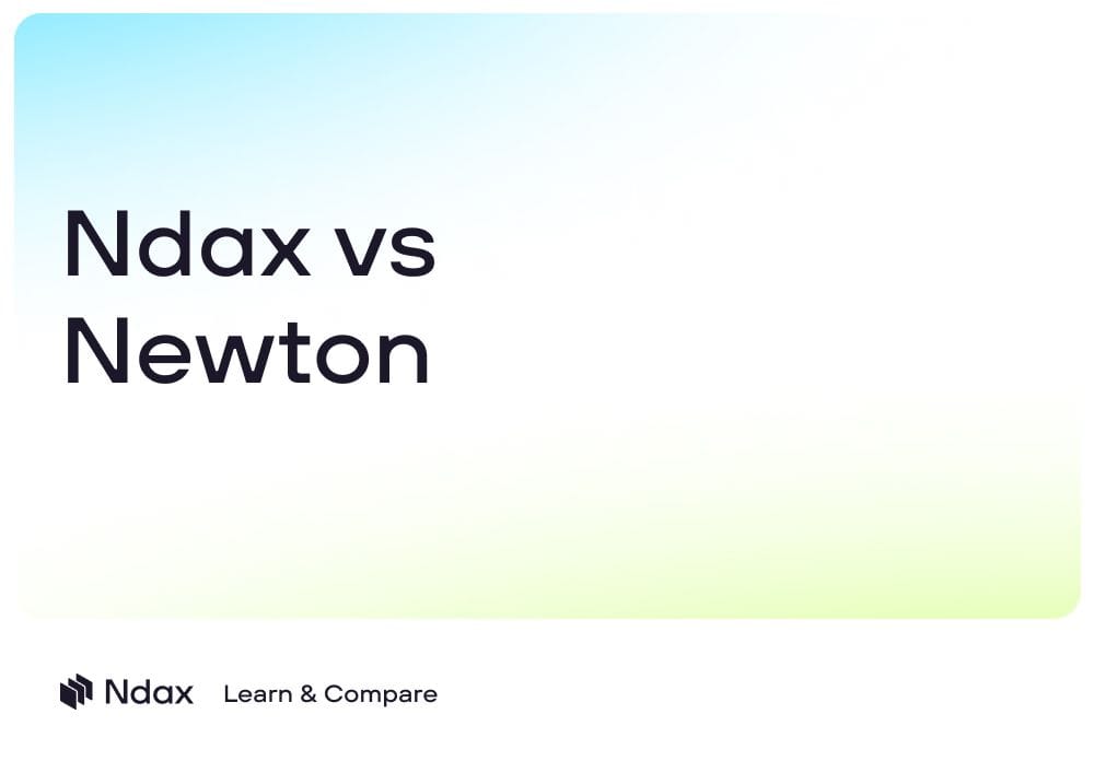 Ndax vs Newton: Fees, features, trading tools, and platform differences
