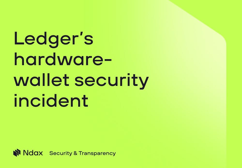 Ledger’s hardware-wallet security incident: What happened and what crypto users can do now