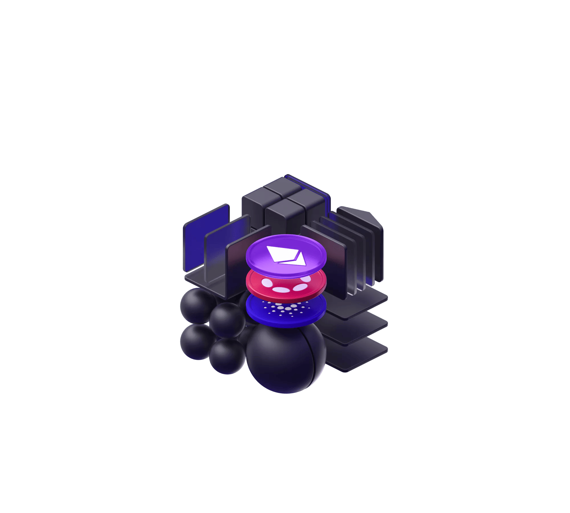 Scrolled Coins Scene