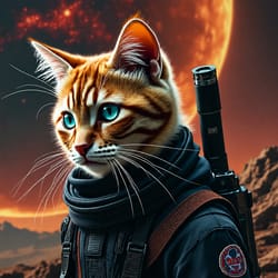 Elon's Space Cat