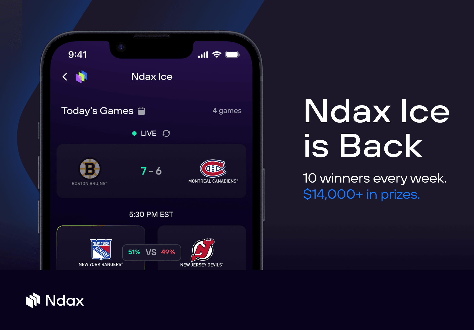 Ndax Ice is Back for the 2026-2027 Season