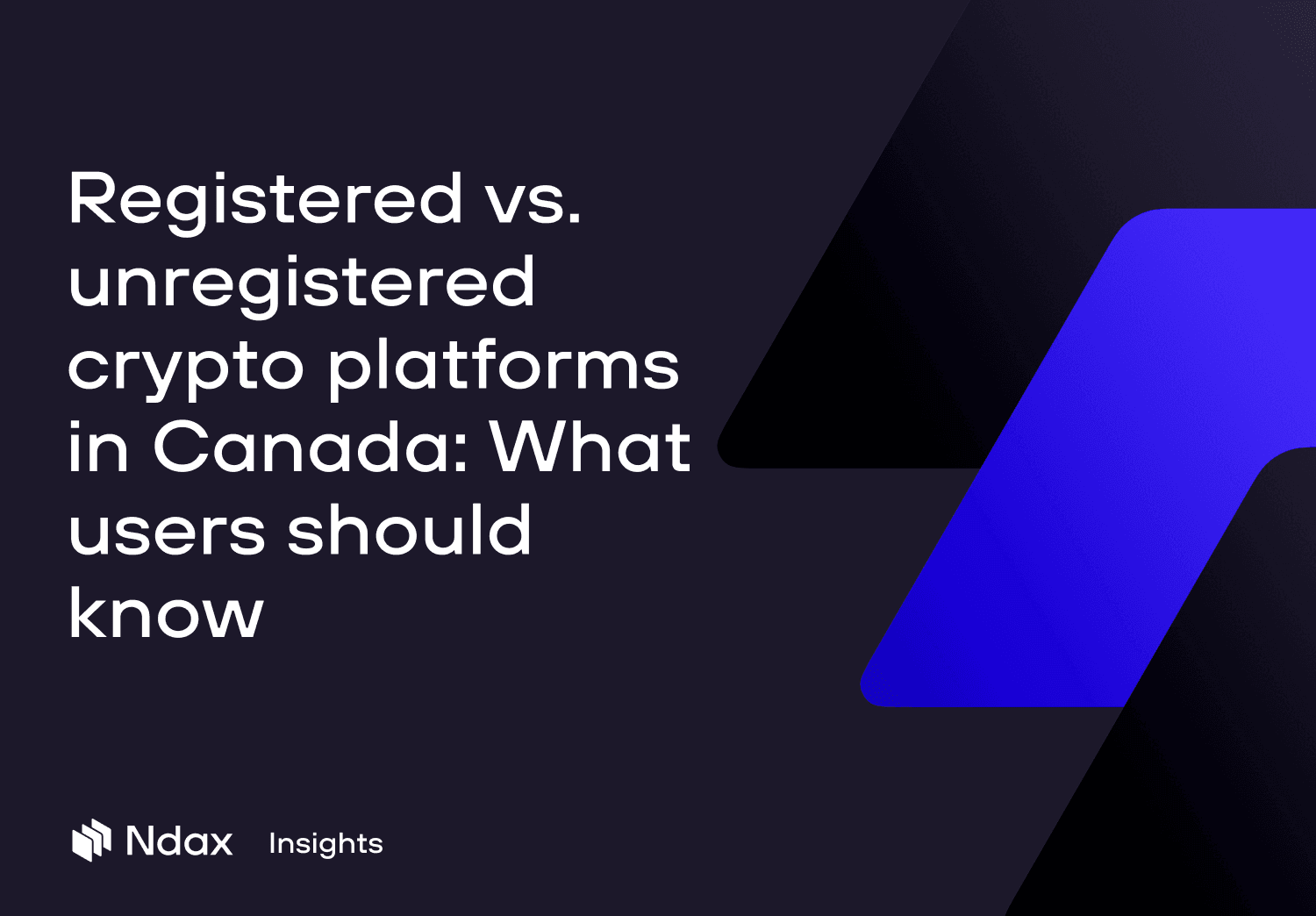 Registered vs. unregistered crypto platforms in Canada: What users should know